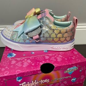 Twinkle Toes Skechers sneakers for toddler girl size 10